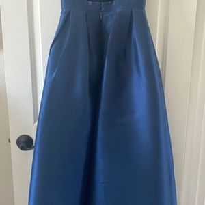 Blue Prom Dress.  Size 4.  Chi Chi London.